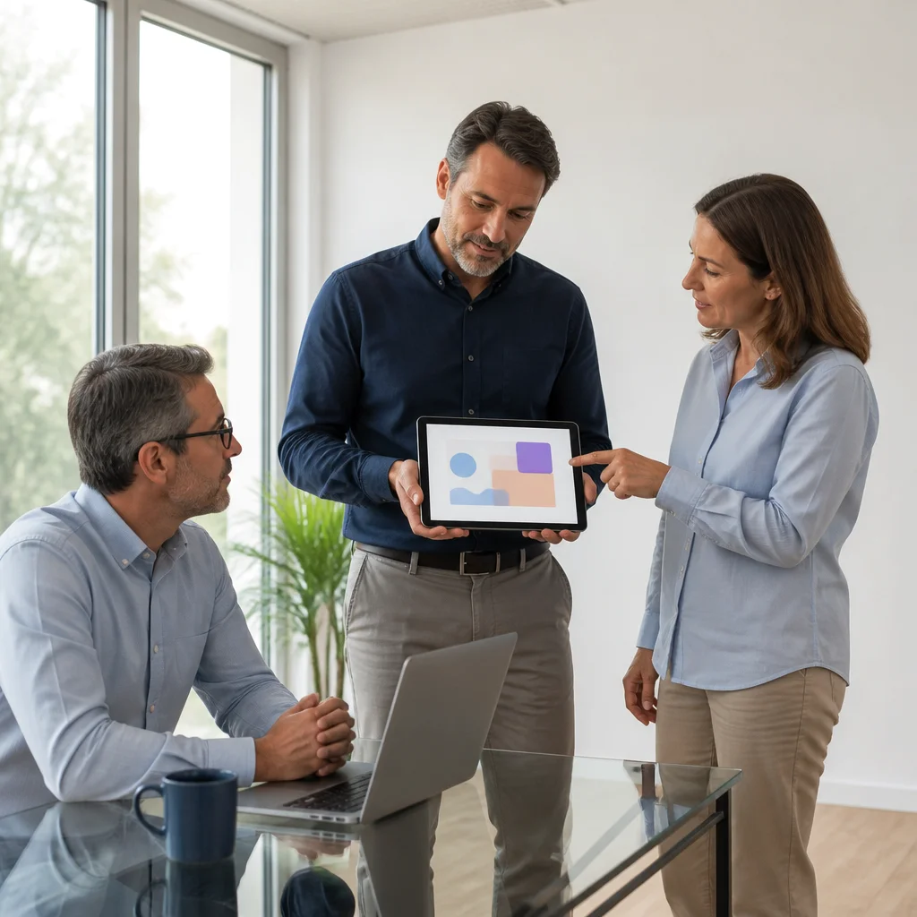 Equipo de aiwisehubova trabajando en integración de IA